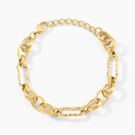 Bracelet Noane Acier Dor&eacute; - Bracelets Femme | Histoire d&rsquo;Or