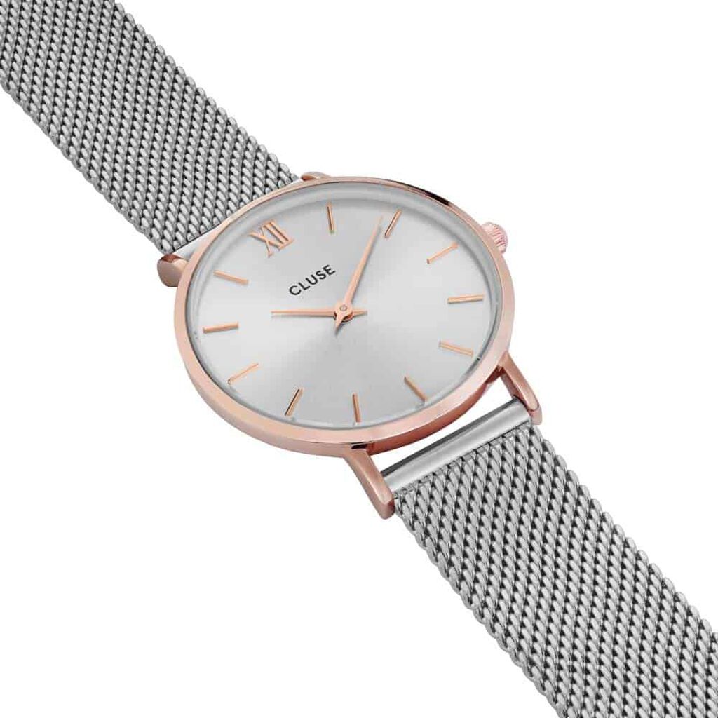 Montre Cluse Minuit Argent - Montres Femme | Histoire d&rsquo;Or