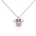 Collier Disney Acier Blanc Cristaux - Colliers fantaisie Femme | Histoire d’Or