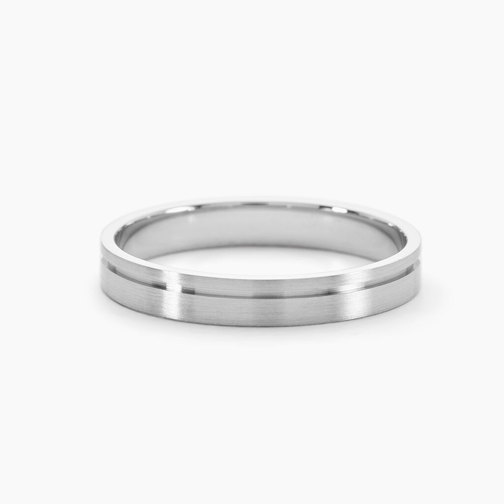 Alliance Paddy Palladium Blanc - Alliances Unisex | Histoire d’Or