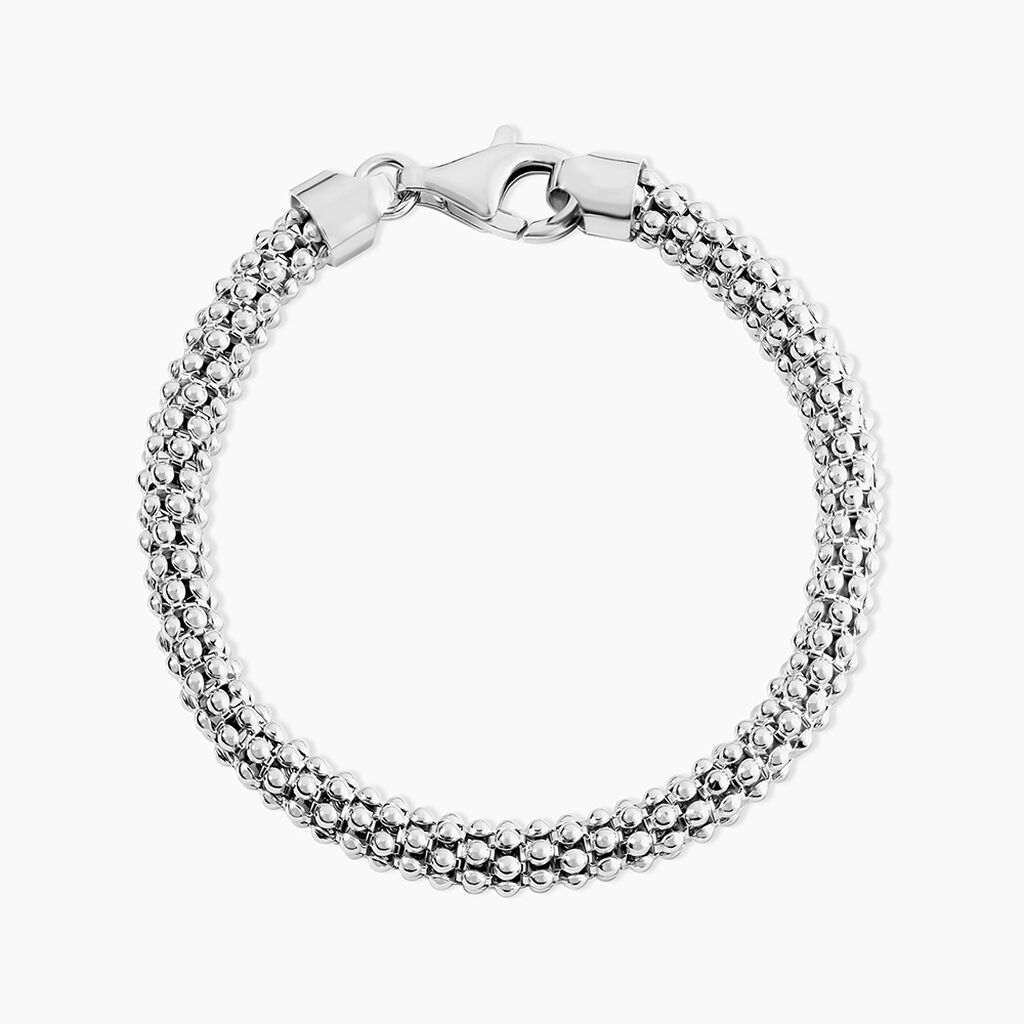 Bracelet Nahila Argent Blanc - Bracelets cha&icirc;ne Femme | Histoire d&rsquo;Or