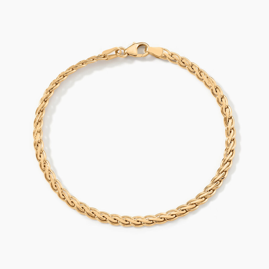 Bracelet Or Jaune Jany - Bracelets chaîne Femme | Histoire d’Or