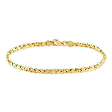 Bracelet Or Jaune Jany - Bracelets chaîne Femme | Histoire d’Or