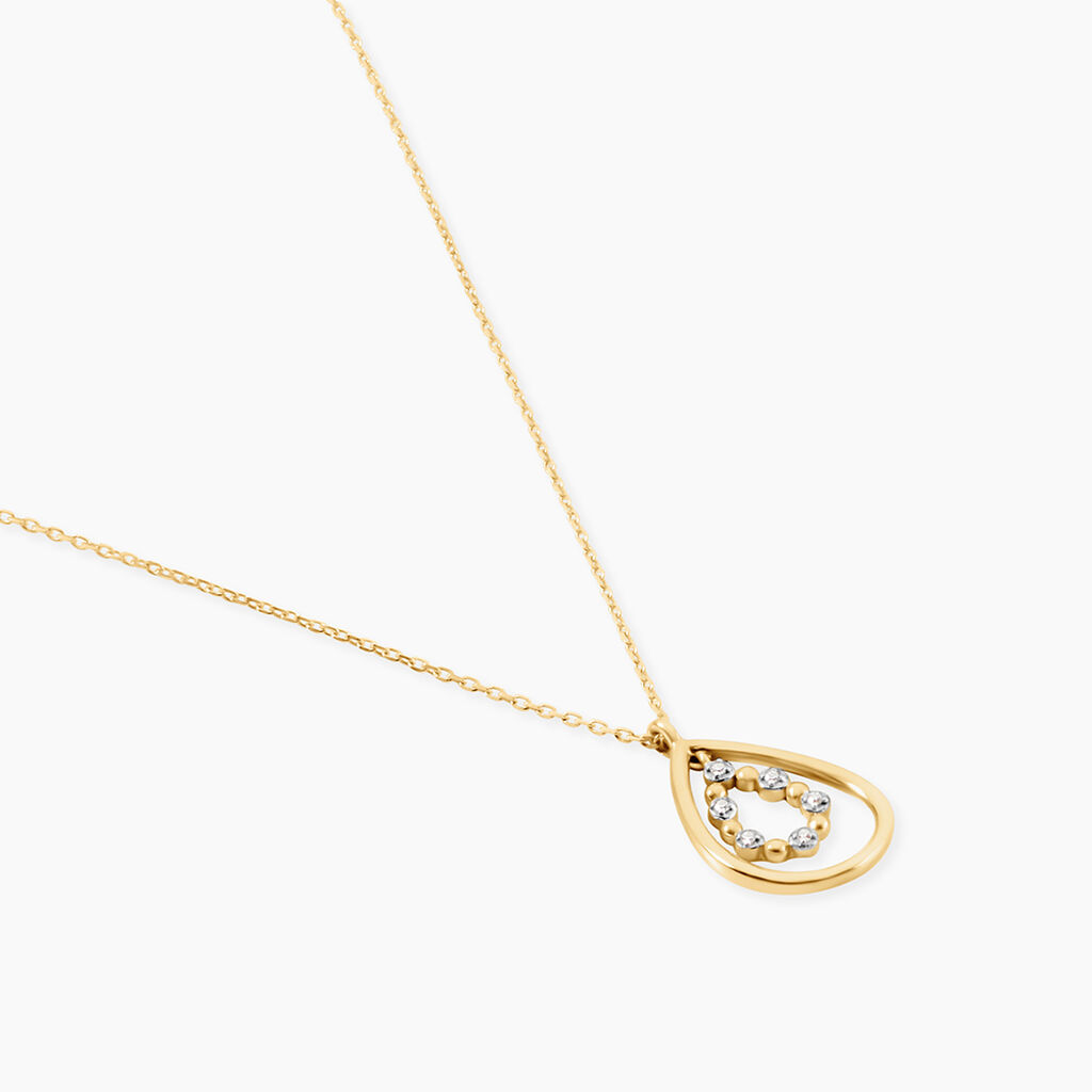 Collier Marganela Or Jaune Diamant - Colliers Femme | Histoire d&rsquo;Or