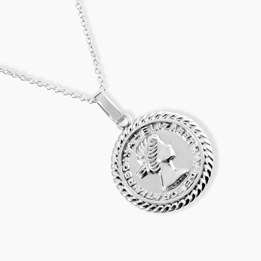 Collier Shaia Argent Blanc - Colliers fantaisie Femme | Histoire d&rsquo;Or