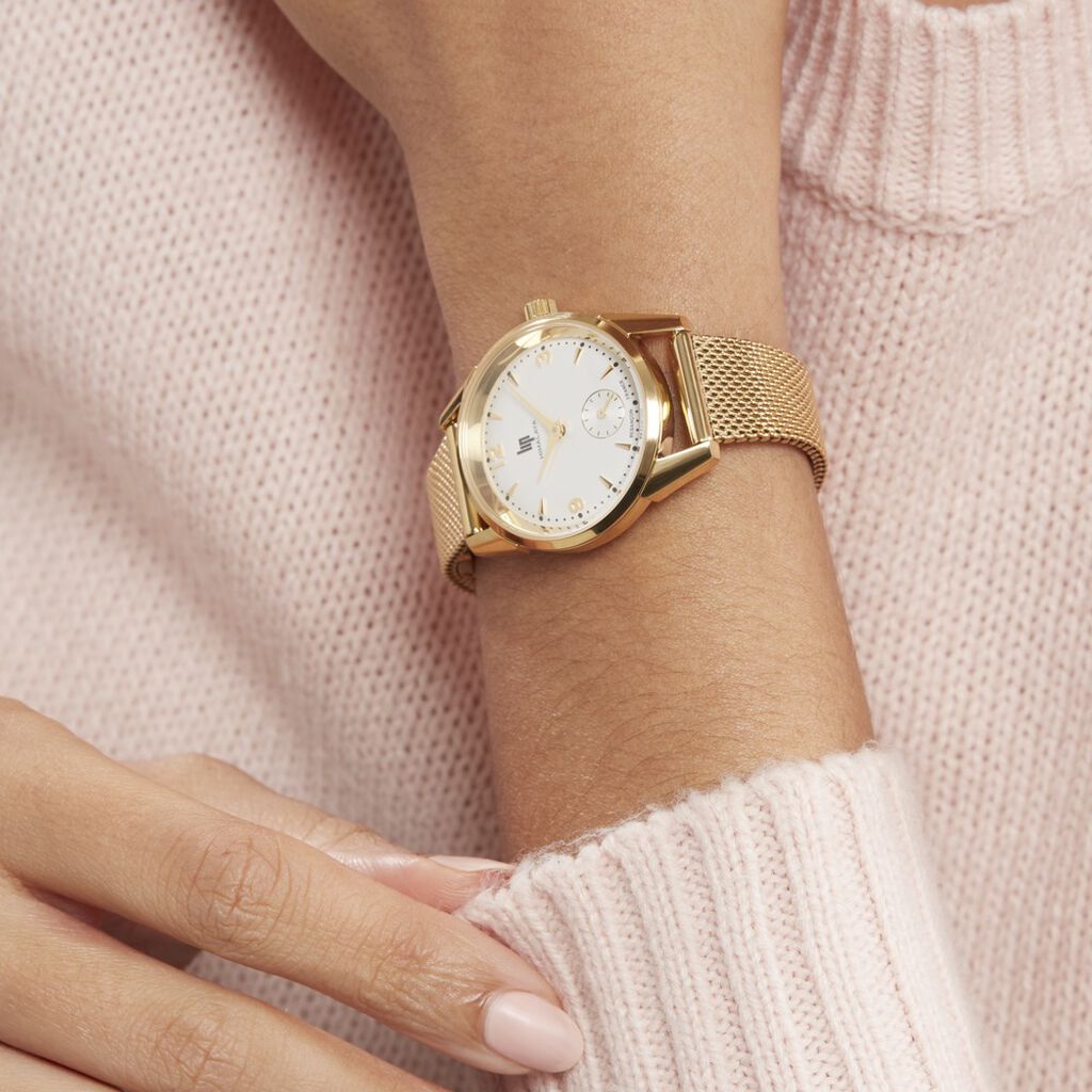 Montre Lip Himalaya Cœur Battant Blanc - Montres Femme | Histoire d’Or