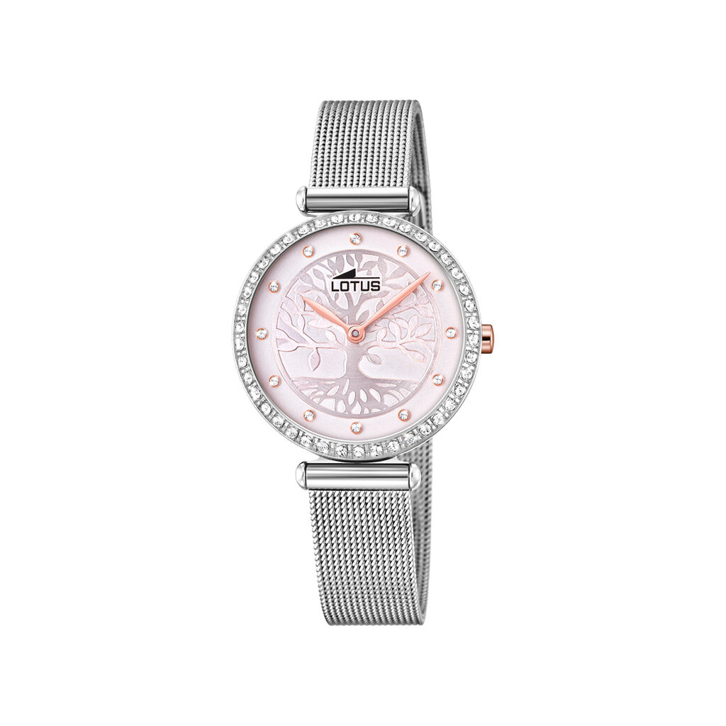 Montre Lotus Bliss Rose
