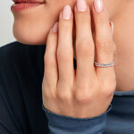 Bague Wedding Rings Argent Blanc Oxyde De Zirconium - Bagues avec pierre Femme | Histoire d&rsquo;Or