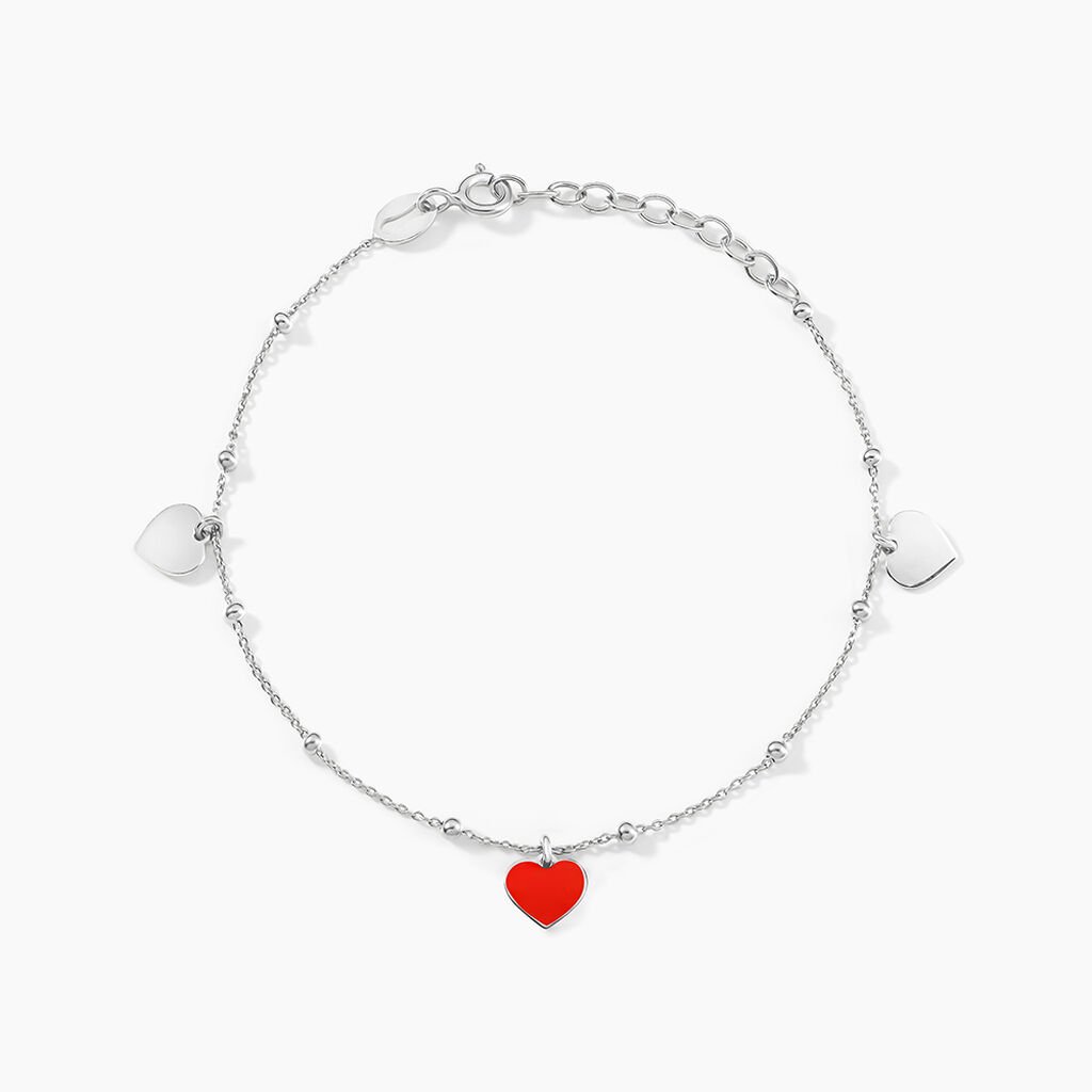 Bracelet Hinde Argent Blanc - Nouveautés Femme | Histoire d’Or