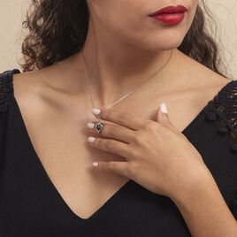 Collier Saynaae Argent Blanc Perle De Culture - Colliers Coeur Femme | Histoire d’Or