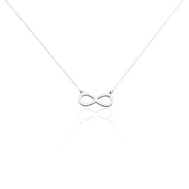 Collier Maryeme Infini Selectra Or Blanc - Colliers Infini Femme | Histoire d’Or
