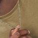 Collier Vivian Argent Blanc - Chaines Homme | Histoire d’Or