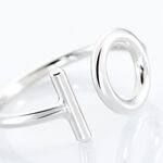 Bague Marie-capucine Argent Blanc - Bagues fantaisie Femme | Histoire d&rsquo;Or