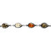 Bracelet Argent Blanc Fallone Ambres - Bracelets Femme | Histoire d’Or