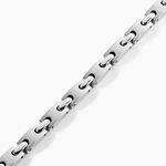 Bracelet Jourdan Acier Gris - Bijoux sans pierre Homme | Histoire d&rsquo;Or