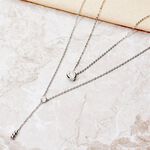 Collier Cate Argent Blanc Oxyde De Zirconium - Colliers fantaisie Femme | Histoire d&rsquo;Or