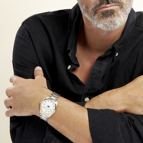 Montre Seiko Classique Blanc - Montres Homme | Histoire d’Or