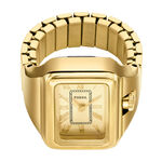 Montre Bague Fossil Raquel Watch Ring Dor&eacute; - Montres Femme | Histoire d&rsquo;Or