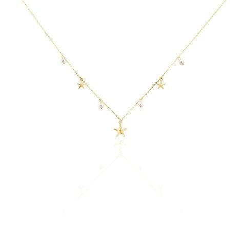 Collier Under The Sea Or Jaune Perle De Culture - Colliers Femme | Histoire d’Or