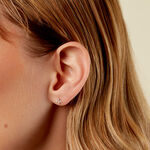 Boucles D'Oreilles Puces Daithi Or Jaune Oxyde De Zirconium - Clous d'oreilles Femme | Histoire d&rsquo;Or