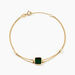 Bracelet Caron Or Jaune Malachite - Bracelets Femme | Histoire d’Or