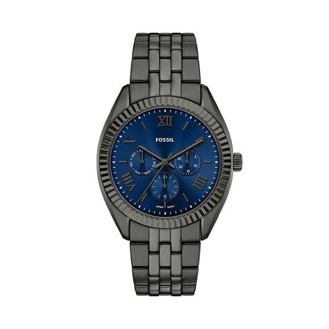 Montre Fossil Campbell Bleu - F&ecirc;te des p&egrave;res Homme | Histoire d&rsquo;Or