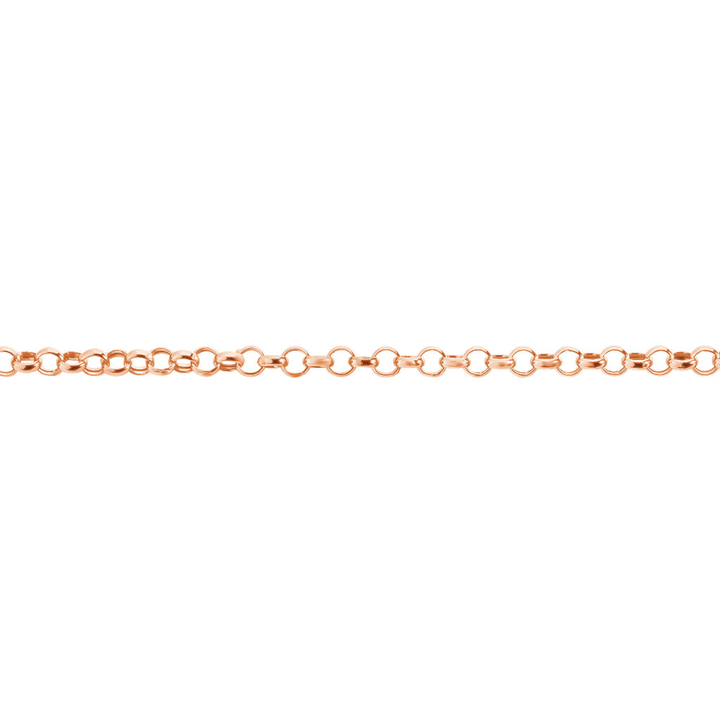 Bracelet Jodie Maille Jaseron Or Rose - Bracelets chaîne Femme | Histoire d’Or