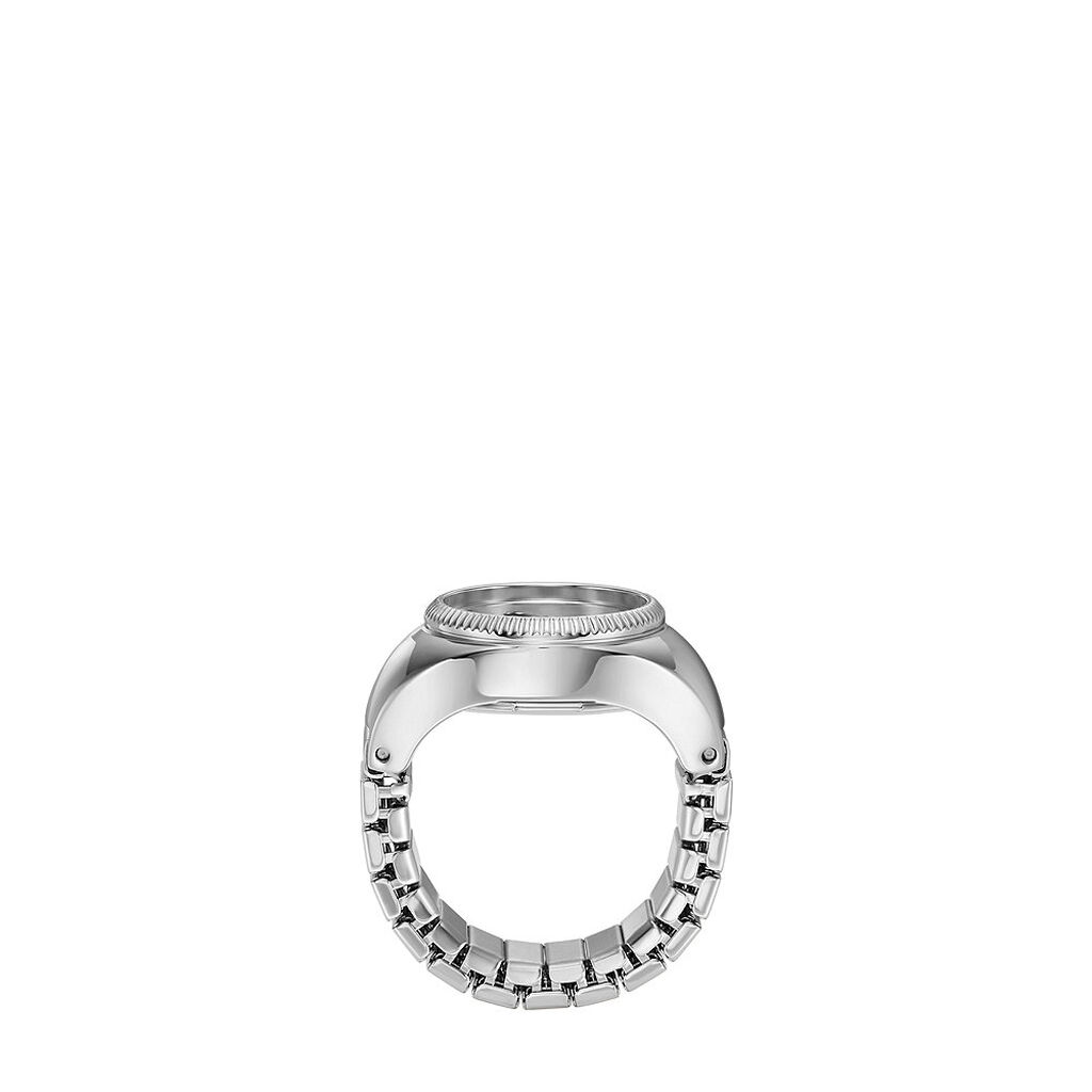 Montre Fossil Watch Ring Blanc - Id&eacute;es cadeaux Femme | Histoire d&rsquo;Or