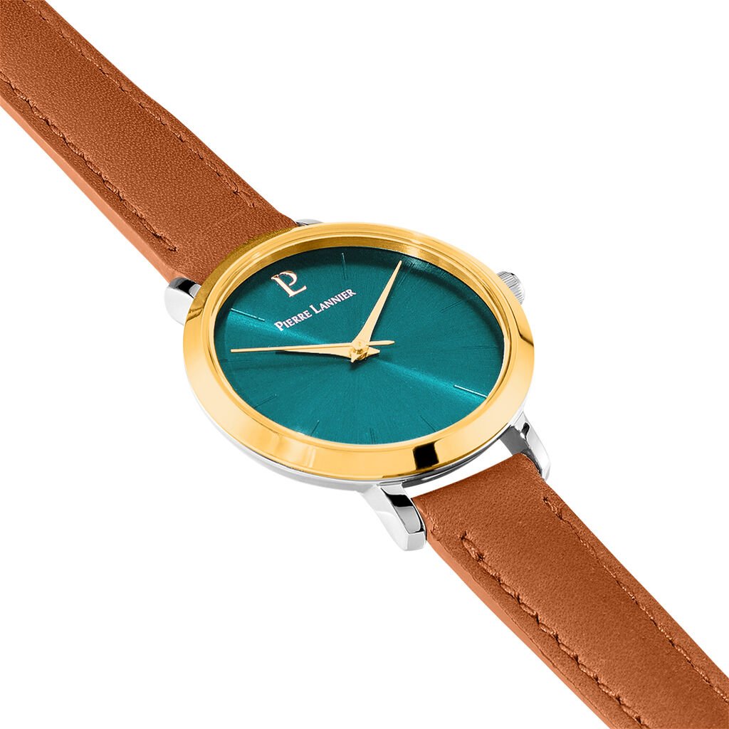 Montre Pierre Lannier Chouquette Vert - Montres Femme | Histoire d’Or