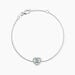 Bracelet Suzon Argent Blanc Oxyde De Zirconium - Bracelets Femme | Histoire d’Or