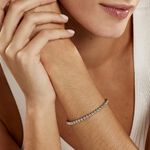 Bracelet Ciska Argent Blanc - Bracelets Femme | Histoire d&rsquo;Or
