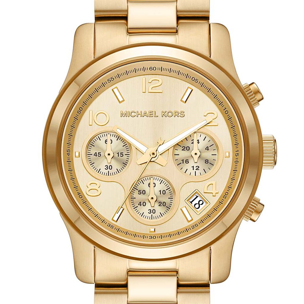 Montre Michael Kors Fossil Runway Doré - Montres Femme | Histoire d’Or