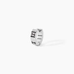 Cr&eacute;ole Unitaire Acier Blanc Jorge - Piercings d'oreilles Homme | Histoire d&rsquo;Or