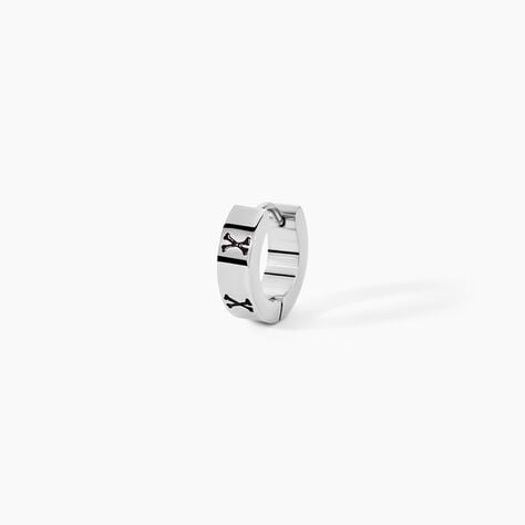 Cr&eacute;ole Unitaire Acier Blanc Jorge - Piercings d'oreilles Homme | Histoire d&rsquo;Or