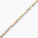 Bracelet Jasmin Tresse Or Tricolore - Bracelets Femme | Histoire d&rsquo;Or