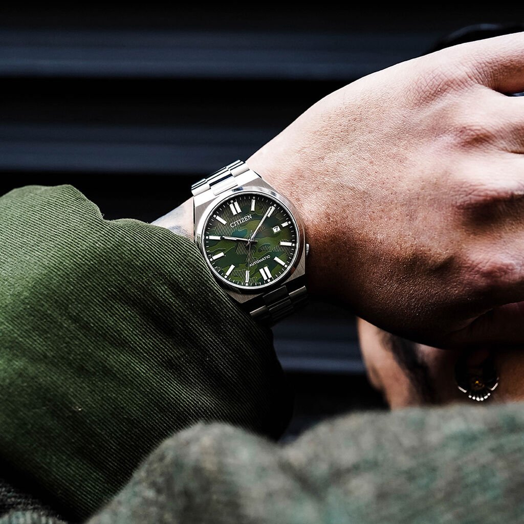 Montre Citizen Tsuyosa Nj0159 Kaki - Montres Unisex | Histoire d’Or