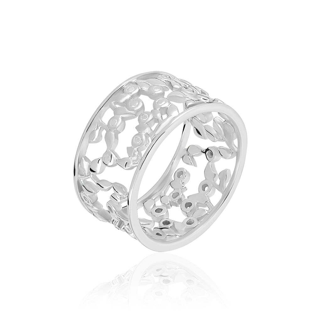 Bague argent dentelle 2025