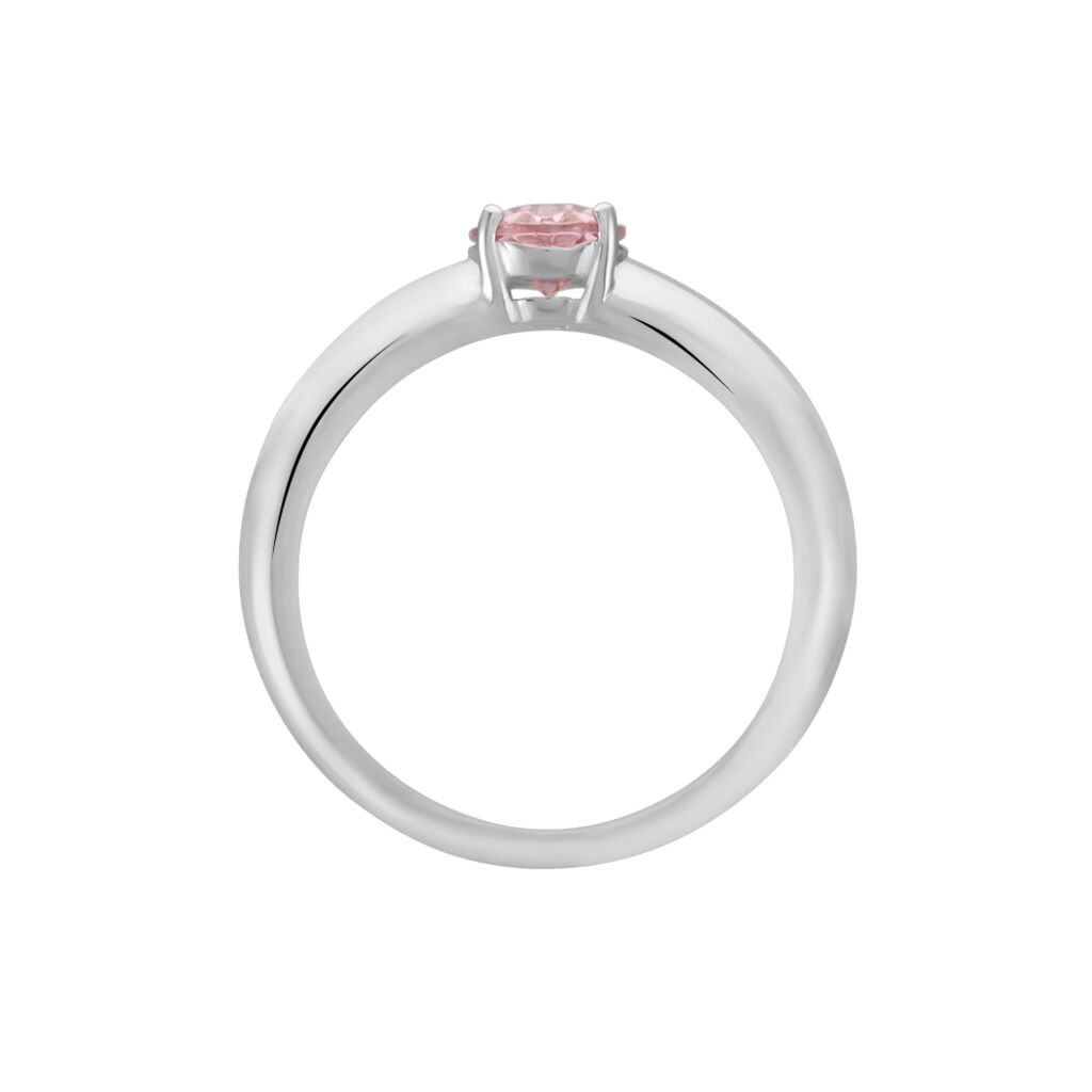 Bague Solitaire Antoinon Argent Oxyde De Zirconium - Bagues solitaires Femme | Histoire d&rsquo;Or