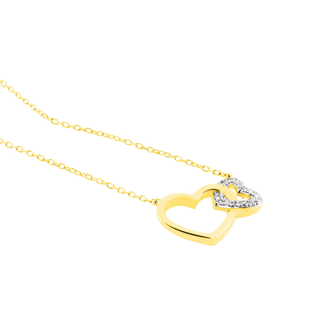 Collier Humberta Or Jaune Diamant - Colliers Femme | Histoire d’Or