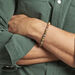 Bracelet Boules Acier Gris Labhras - Bracelets fantaisie Homme | Histoire d’Or