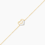 Bracelet Odine Or Jaune Diamant - Bracelets Femme | Histoire d&rsquo;Or