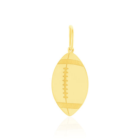 Pendentif Julius Sport Rugby Or Jaune - Pendentifs Famille | Histoire d’Or