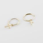 Cr&eacute;oles Belita Or Jaune - Boucles d'oreilles cr&eacute;oles Femme | Histoire d&rsquo;Or