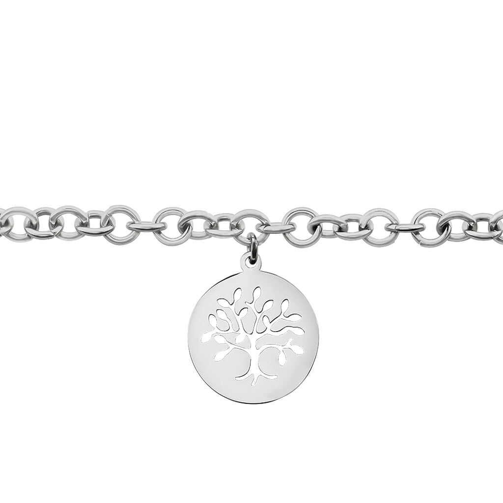 Bracelet Acier Blanc Ganet - Bracelets Femme | Histoire d&rsquo;Or