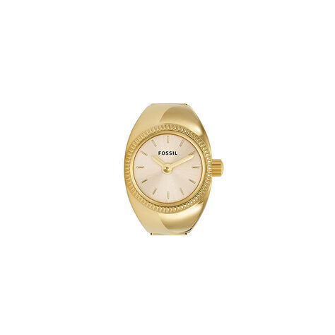 Montre Fossil watch Ring Doré - Montres Femme | Histoire d’Or