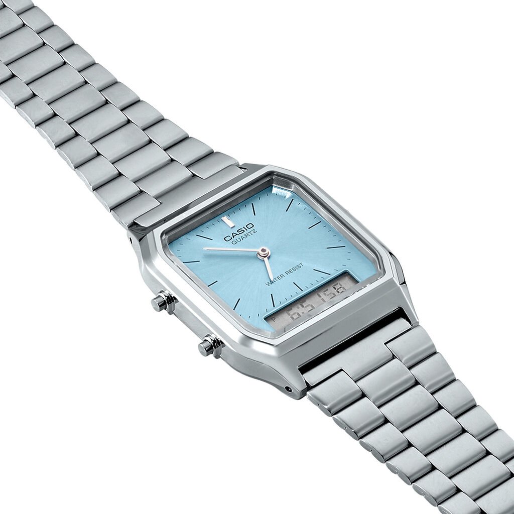Montre Casio Collection Vintage Bleu - Montres Unisex | Histoire d&rsquo;Or