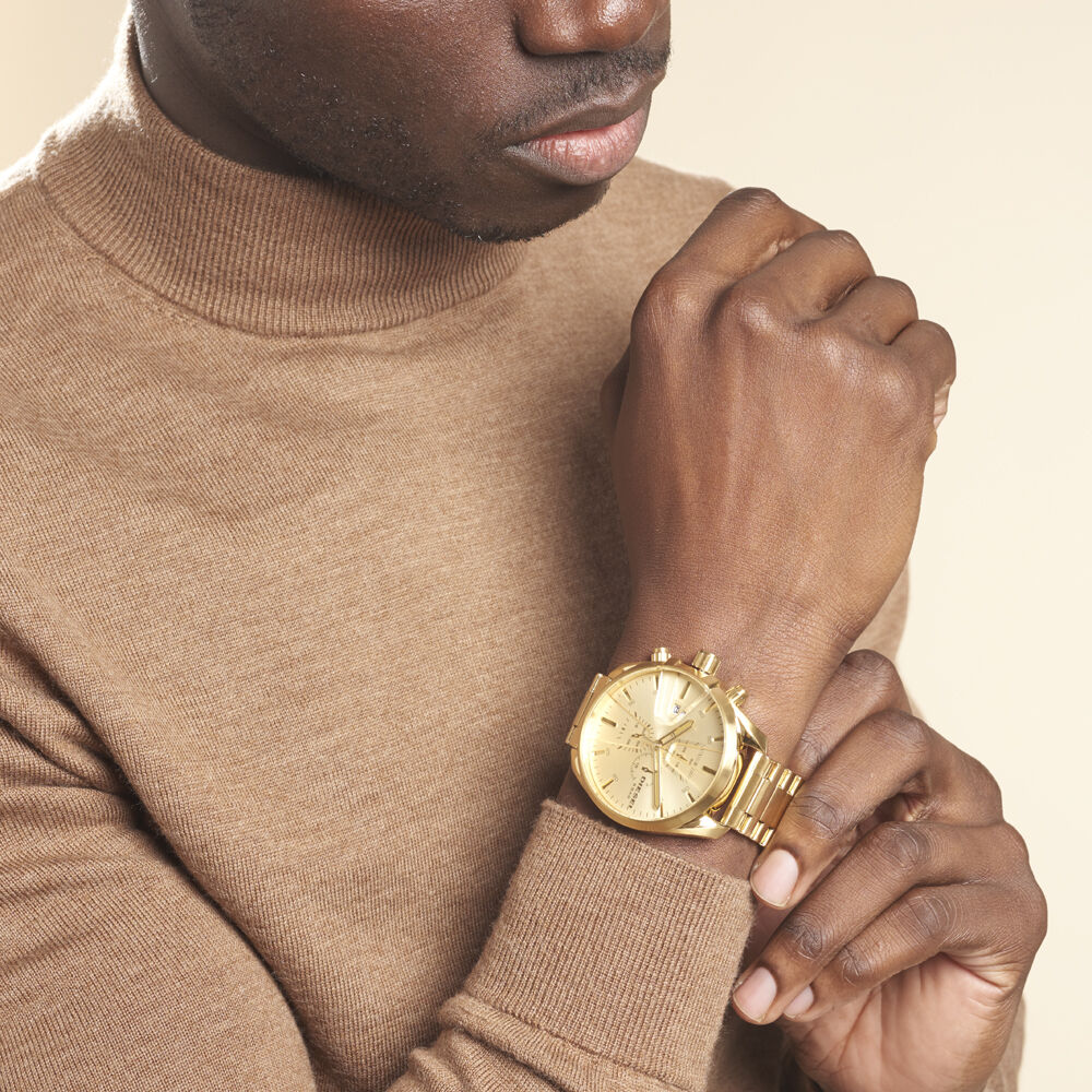 Montres Diesel DZ4475 Acier Boucle déployante simple Jaune Ronde -  HIMHJQC0440 • Histoire d'Or