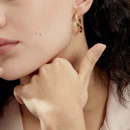 Créoles Shalana Or Jaune - Boucles d'oreilles créoles Femme | Histoire d’Or