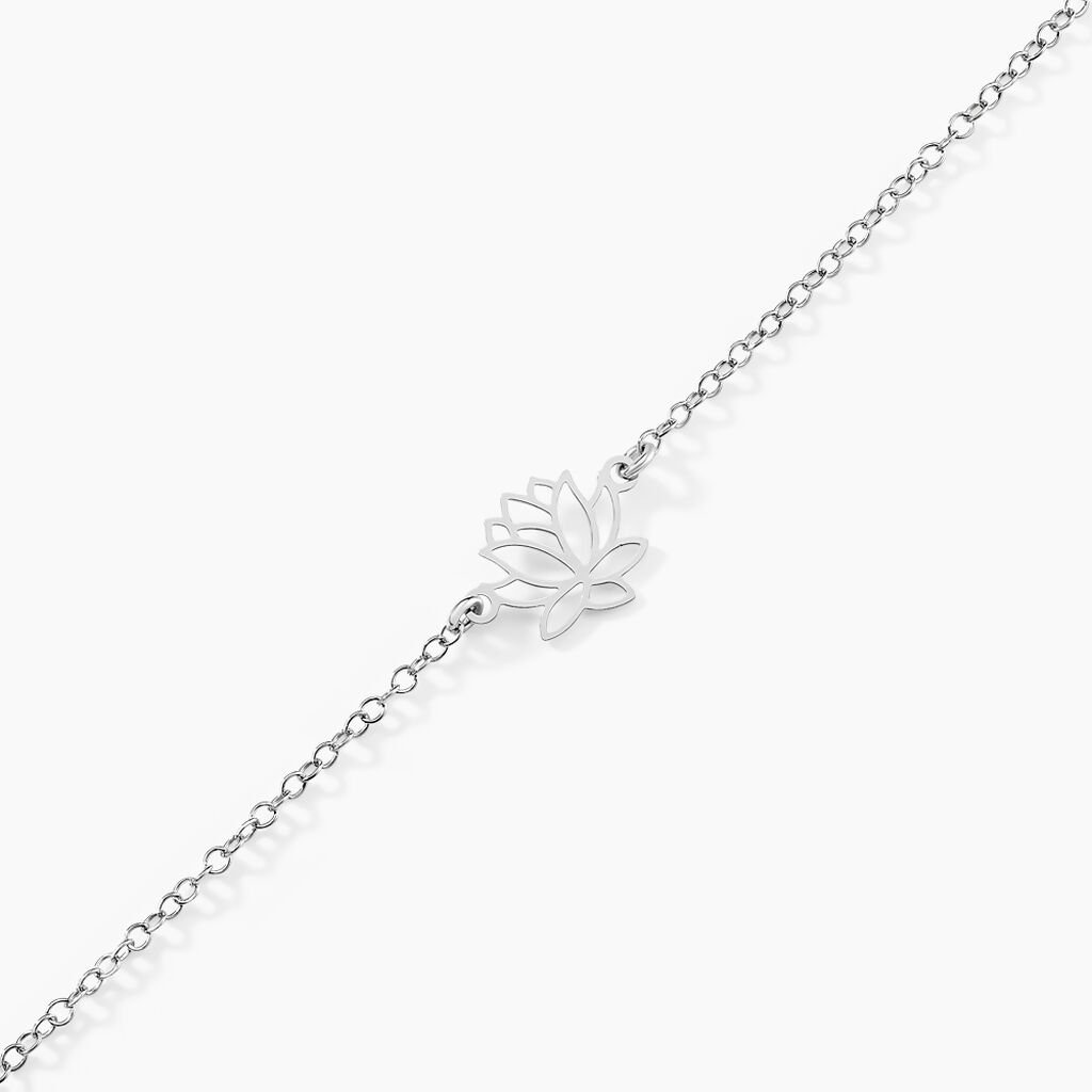 Bracelet Maylie Argent Blanc - Bracelets Femme | Histoire d’Or