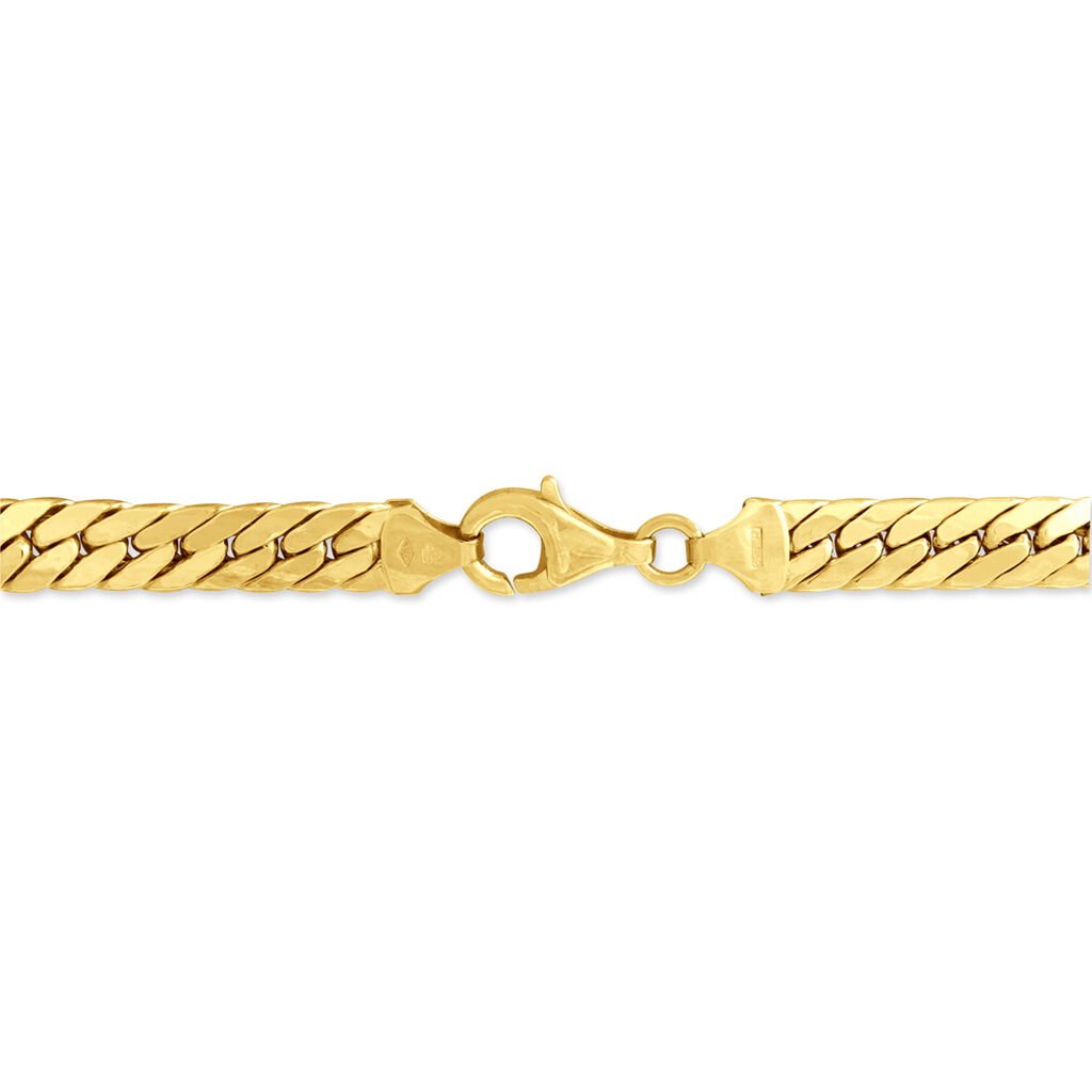 Bracelet Izel Maille Anglaise Or Jaune - Bracelets cha&icirc;ne Femme | Histoire d&rsquo;Or